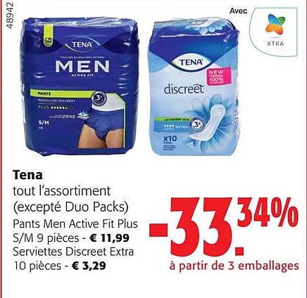 tena l'assortiment
