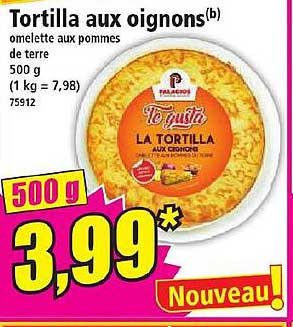 Tortilla Aux Oignons