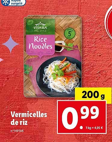 vermicelles de riz vitasia