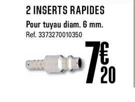 2 Inserts Rapides