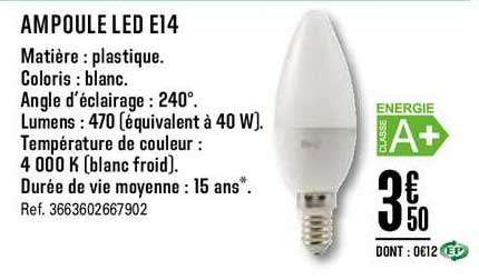 ampoule led e14