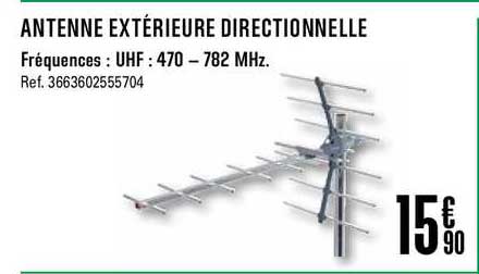 antenne extérieure directionnelle