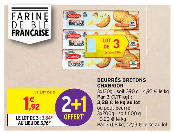 Beurrés Bretons Chabrior