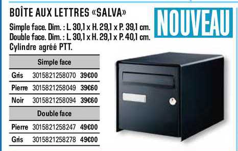 Boîte Aux Lettres Salva