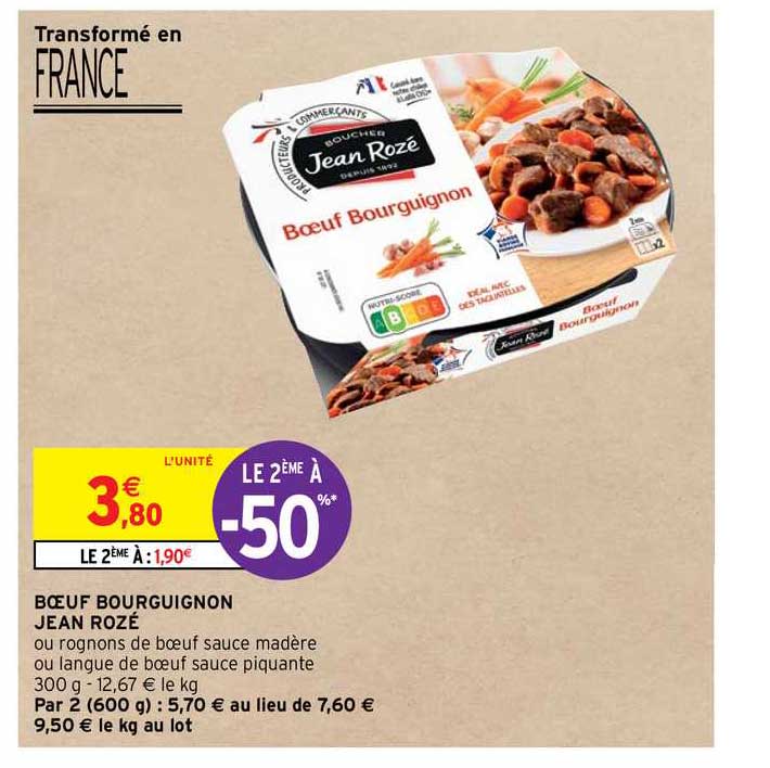 bœuf bourguignon jean rozé