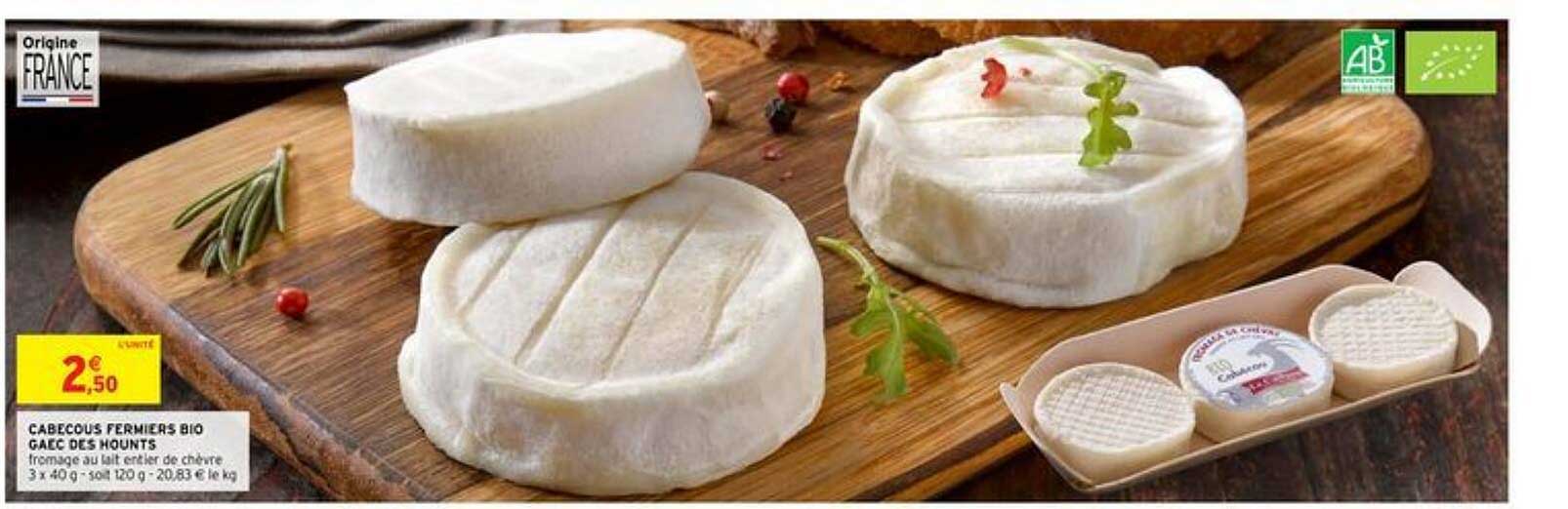 Cabecous Fermiers Bio Gaec Des Hounts
