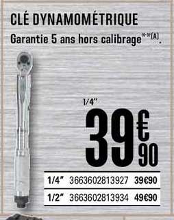 clé dynamométrique