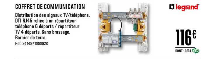 coffret de communication legrand