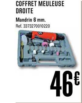 Coffret Meuleuse Droite