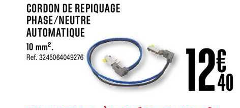 cordon de repiquage phase neutre automatique