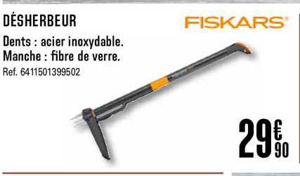 désherbeur fiskars