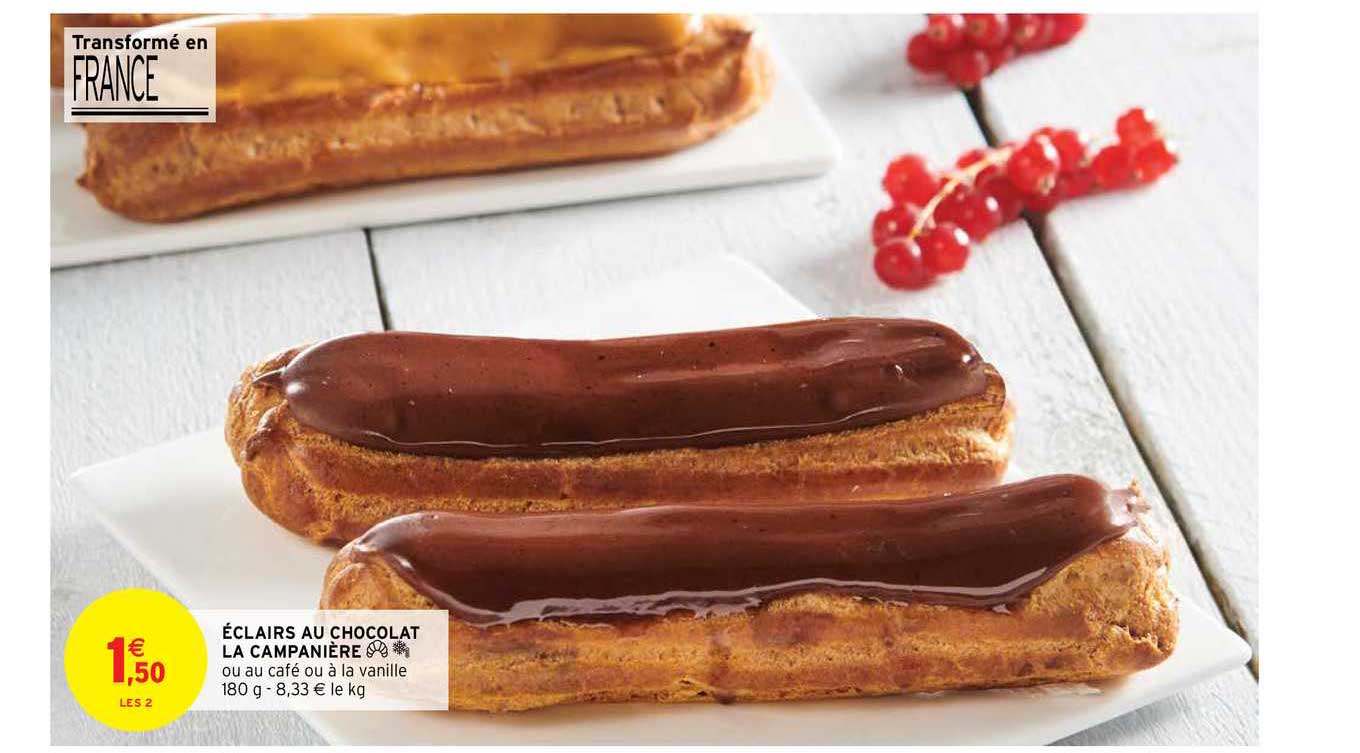 éclairs au chocolat la campanière