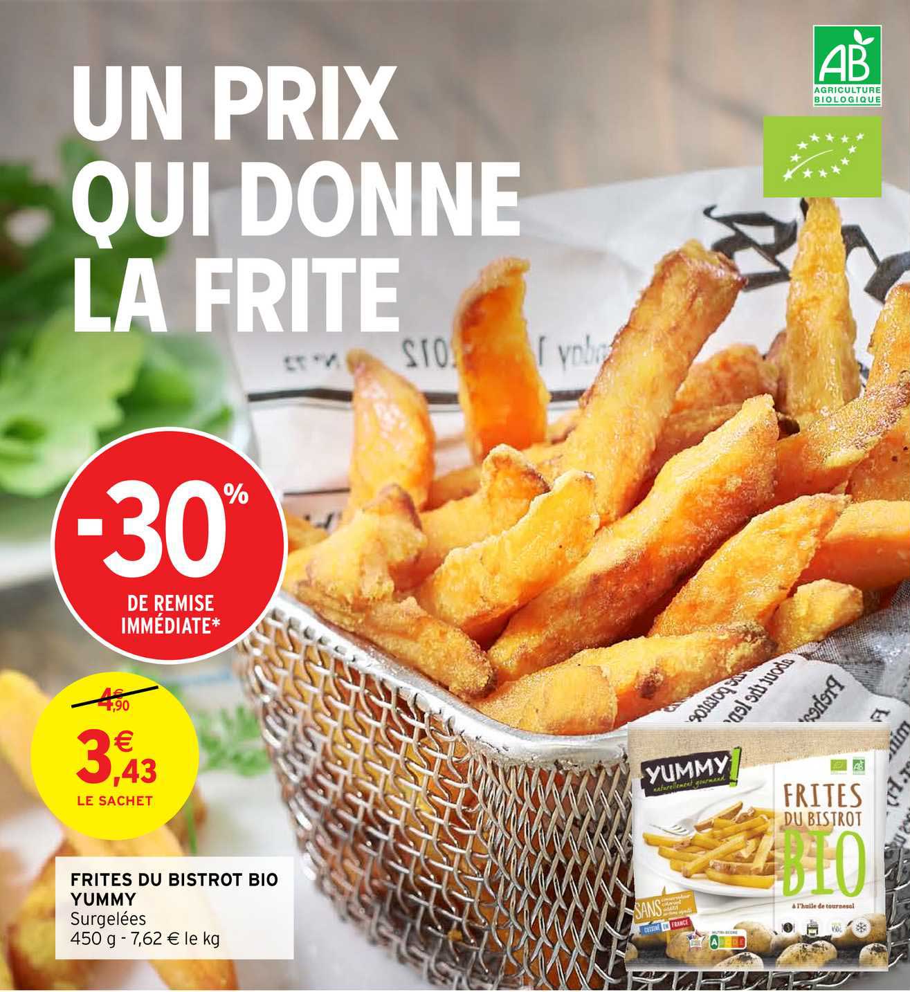 frites du bistrot bio yummy