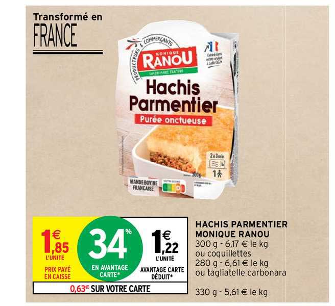 hachis parmentier monique ranou
