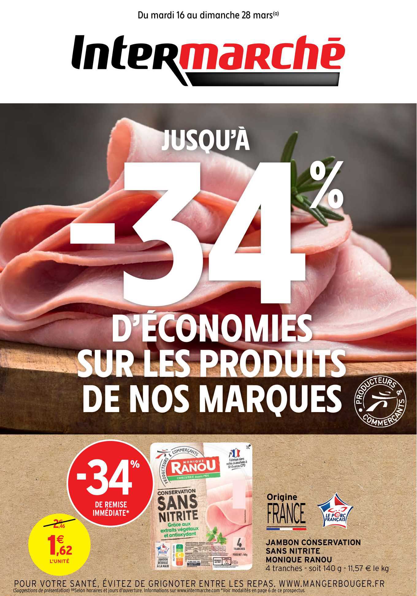 jambon conservation sans nitrite monique ranou