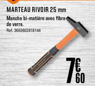 marteau rivoir 25 mm