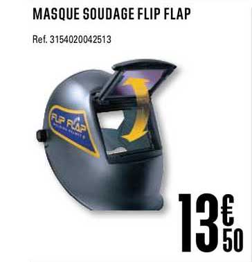 mesque soudage flip flap