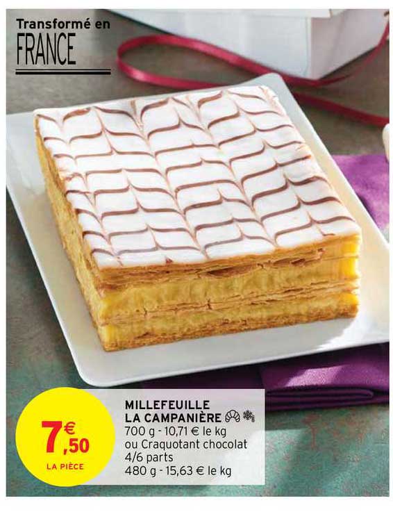 millefeuille la campanière