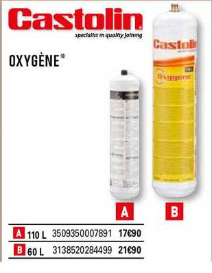 oxygène castolin