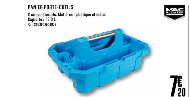 panier porte outils mac allister