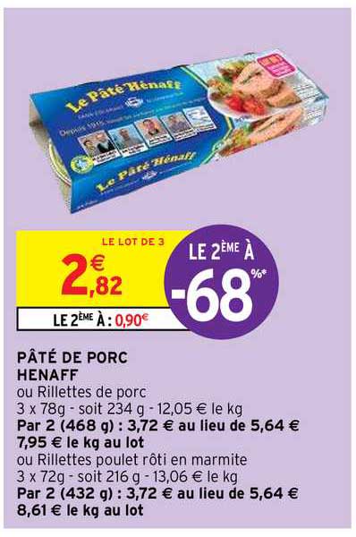 Pâté De Porc Henaff