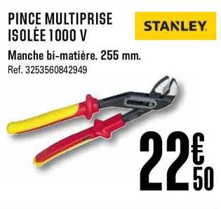 pince multiprise isolée 1000 v stanley