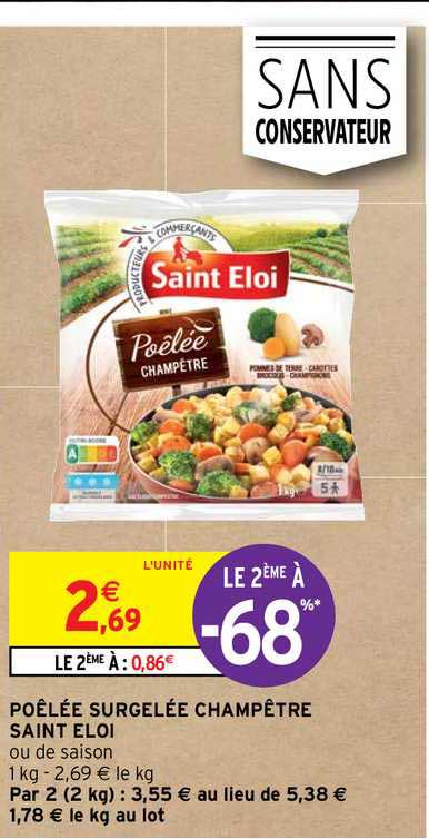 Poêlée Surgelée Champêtre Saint éloi