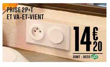 prise 2p+t et va et vient