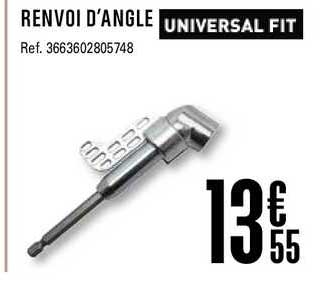 renvoi d'angle universal fit