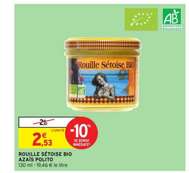 rouille sétoise bio azaïs polito