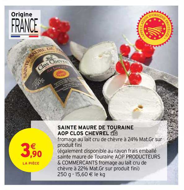 sainte maure de touraine aop clos chevrel