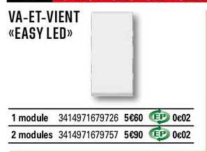 va et vient easy led