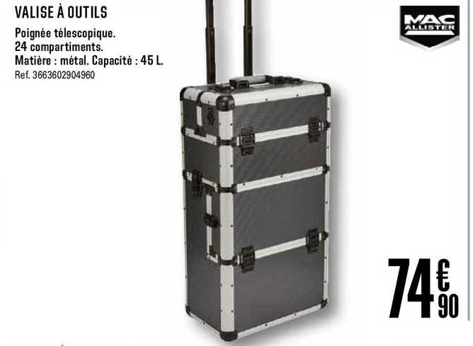valise à outils mac allister
