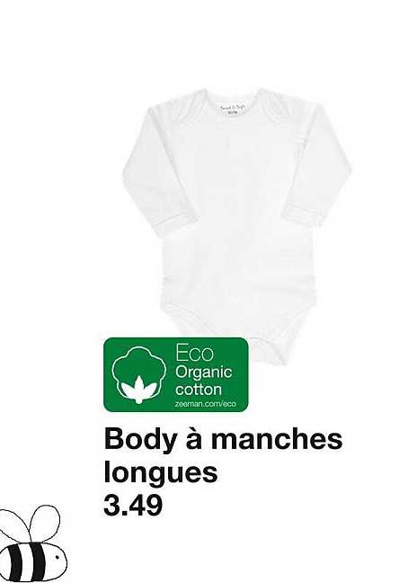 body à manches longues