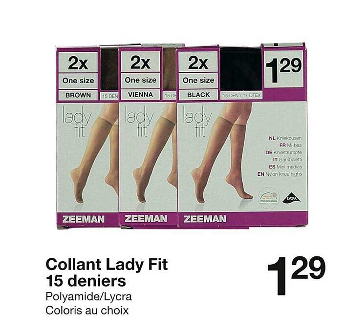 collant lady fit 15 derniers