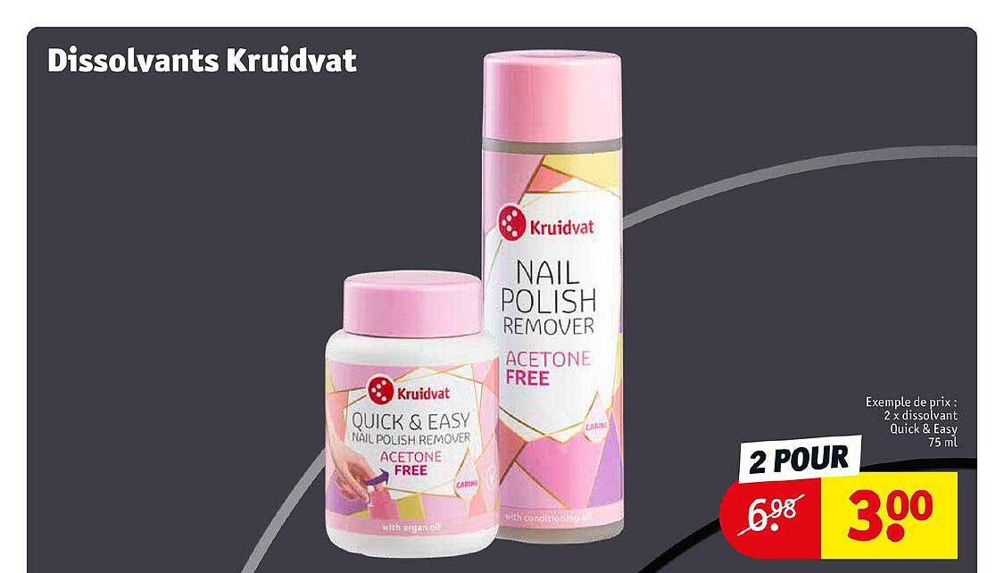 Dissolvants Kruidvat