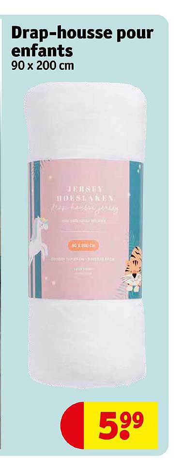 drap-housse pour enfants