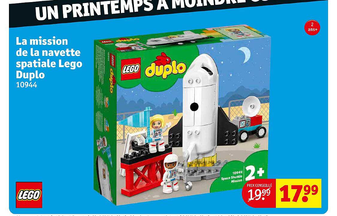 la mission de la navette spatiale lego duplo