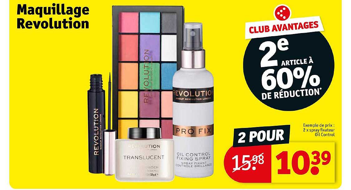 Maquillage Révolution