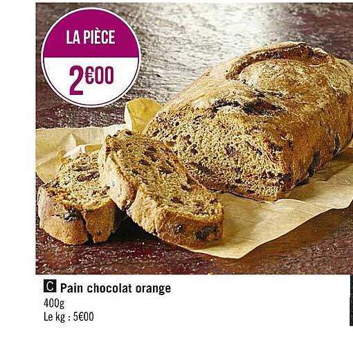 Pain Chocolat Orange
