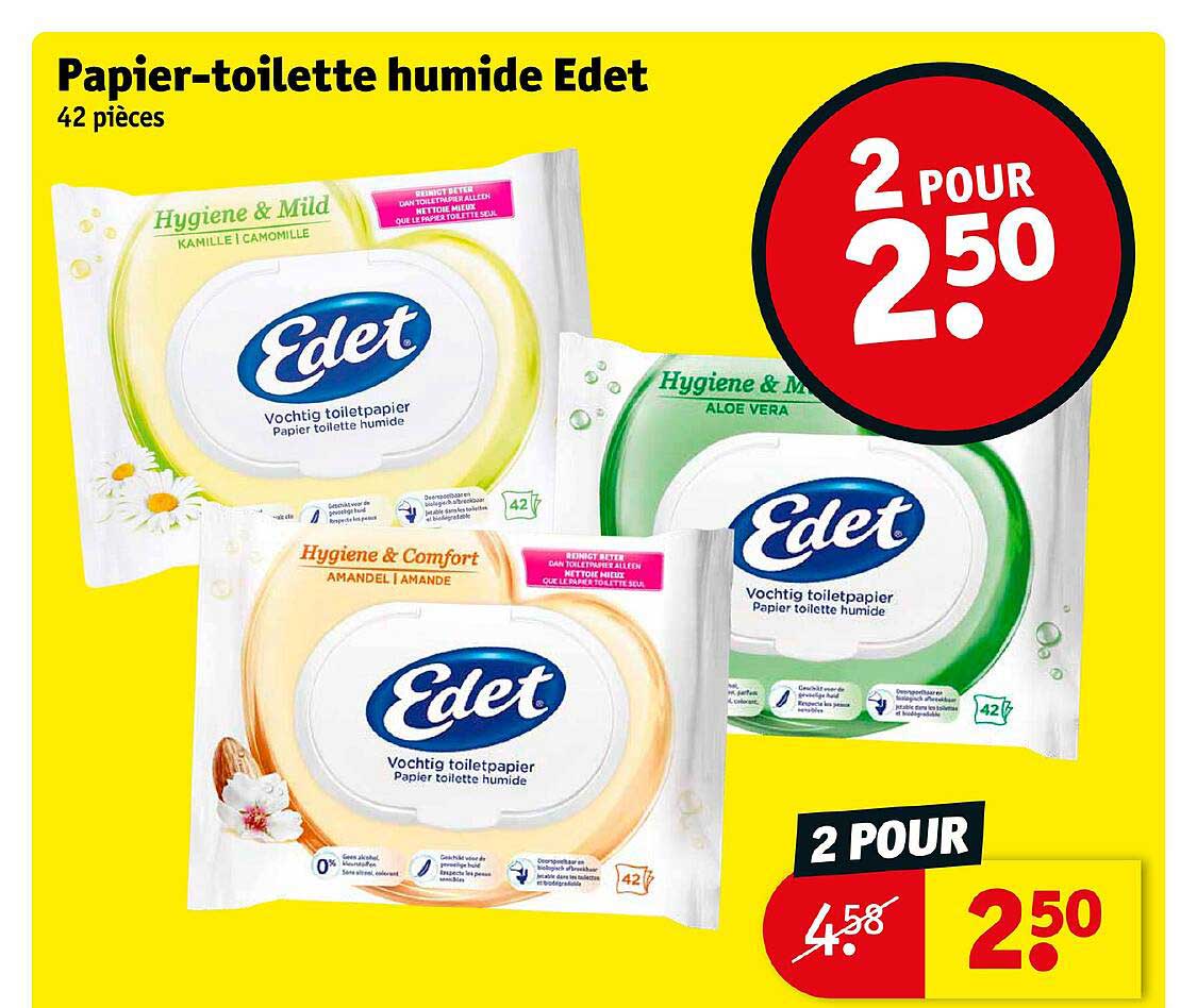 papier-toilette humide edet