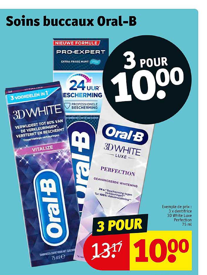 soin buccaux oral-b
