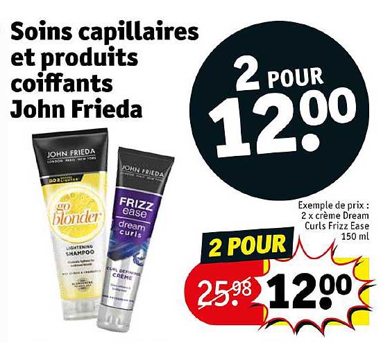 soins capillaires et produits coiffants john froida