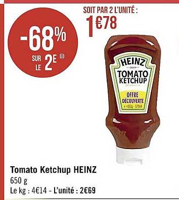 tomato ketchup heinz