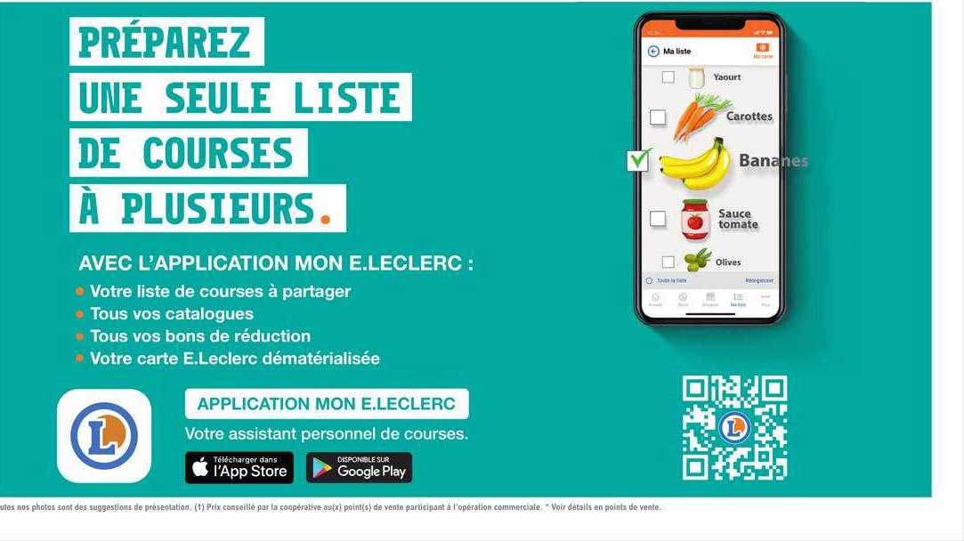 application mon e.leclerc