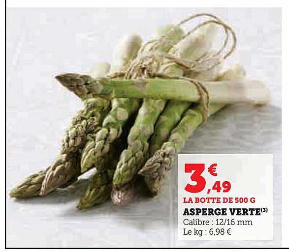 asperge verte