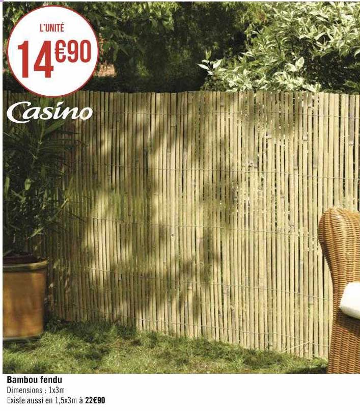Bambou Fendu Casino
