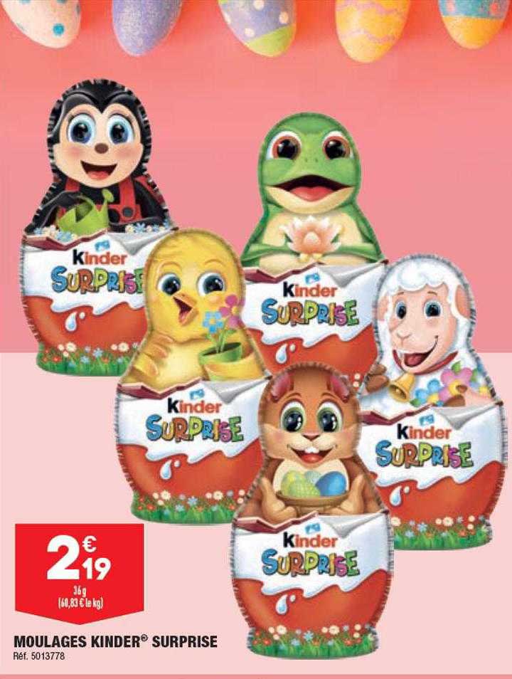 moulages kinder surprise