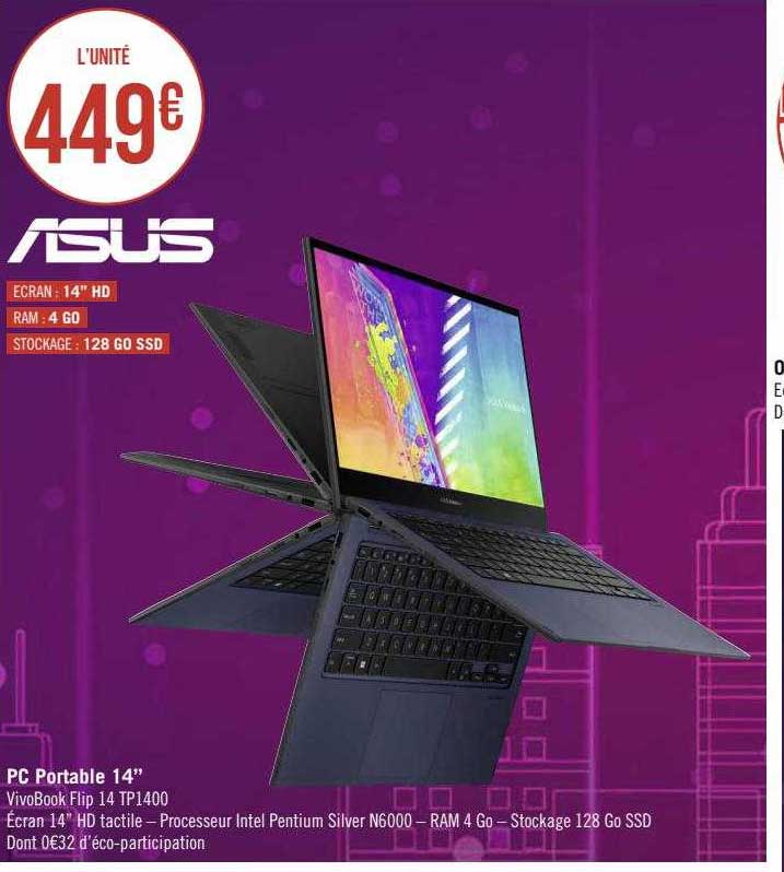 Pc Portable 14" Asus