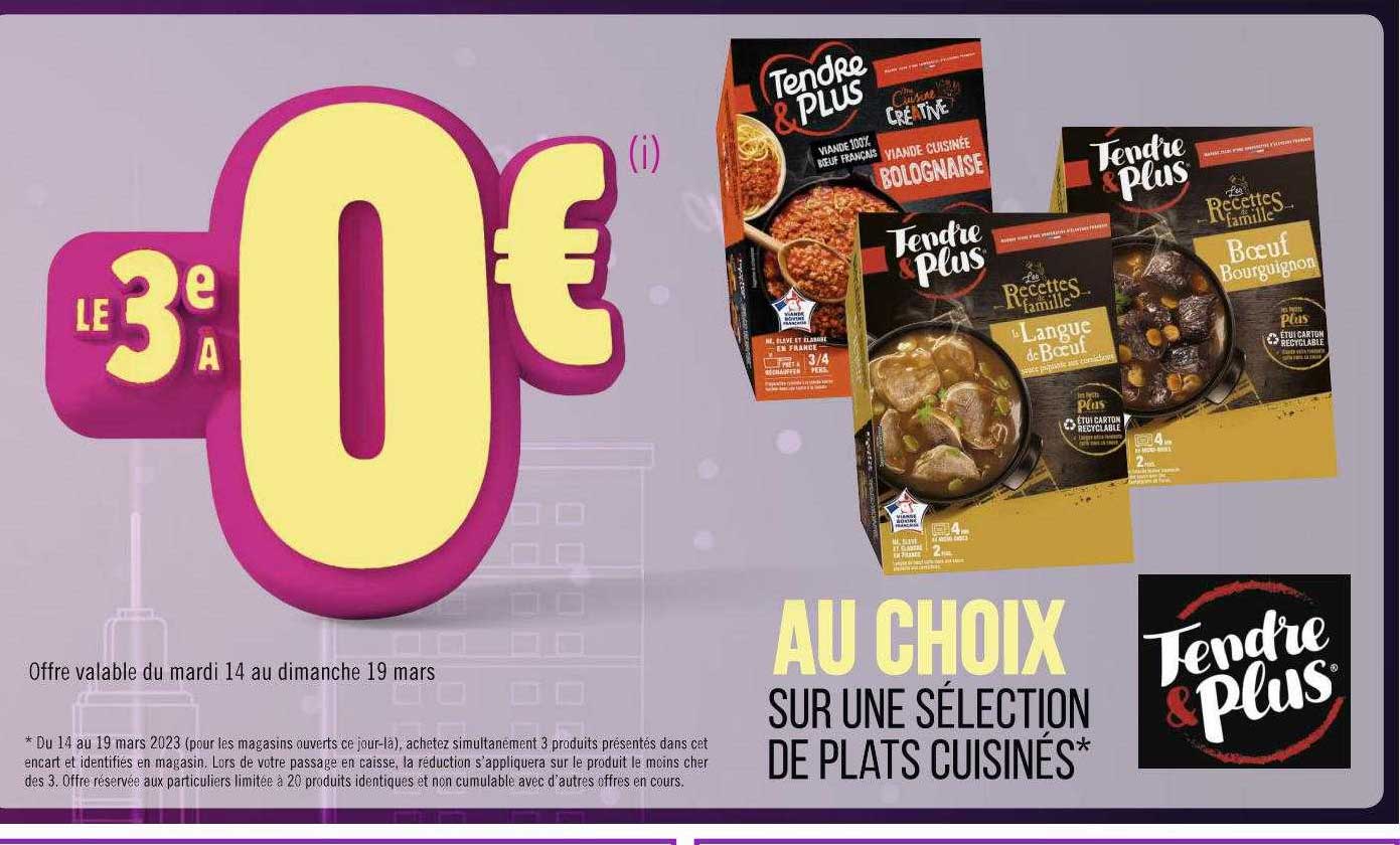 Plats Cuisinés Tendre & Plus